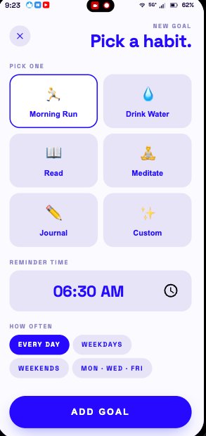Pick a habit